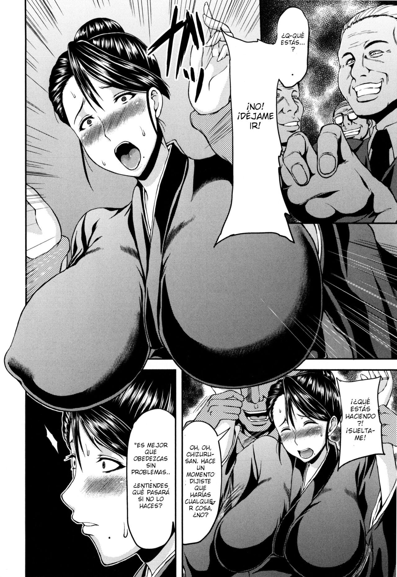 [Ozy] Mesu Ochi Miboujin ~ Himitsu no Hanazono ~ (Bidaniku Tsuya Yatsu)[Spanish][Digital] 图片编号 4