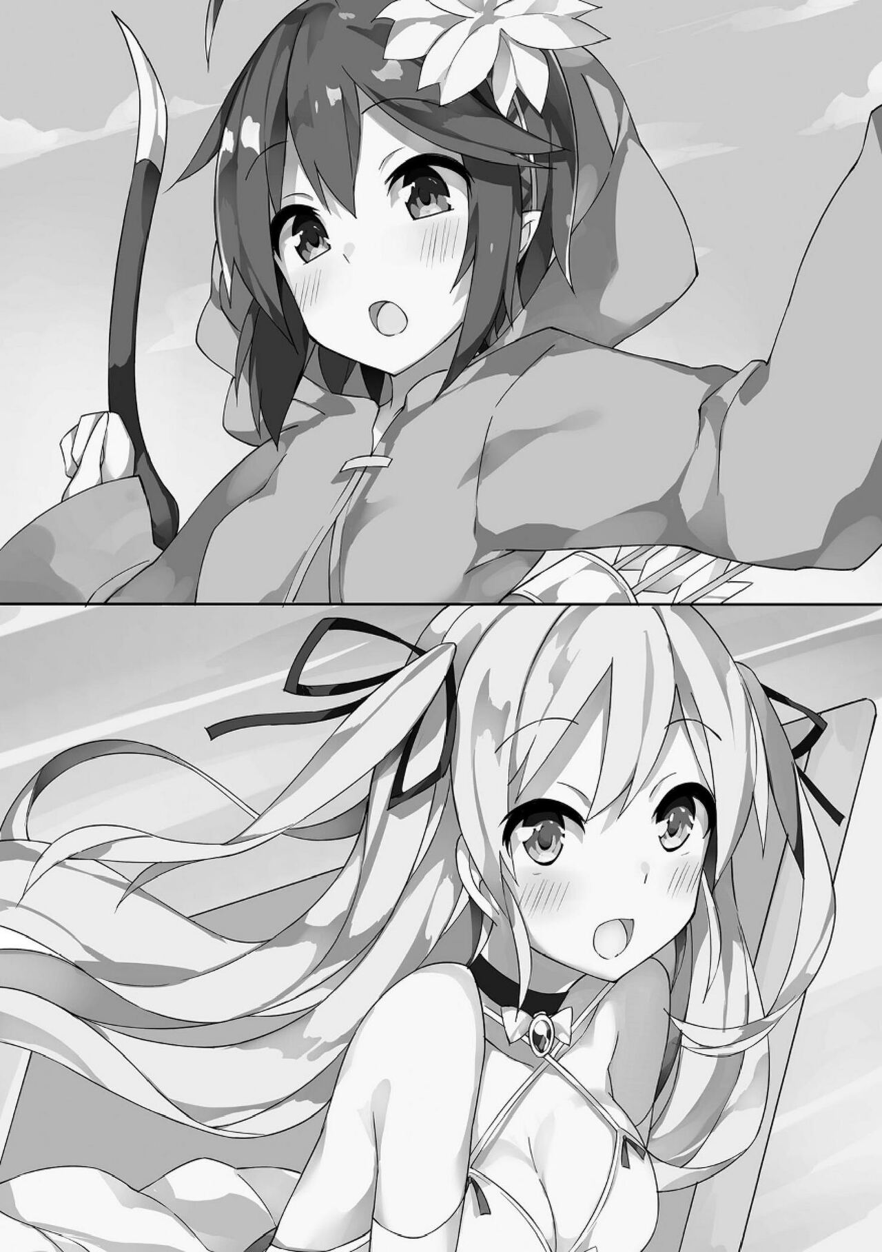 [Araoshi Yuu, Unacchi] Yuri Elf to Norowareta Hime | 百合精灵与被诅咒的公主 [Chinese] [Script7810个人汉化] [Digital] imagen número 26