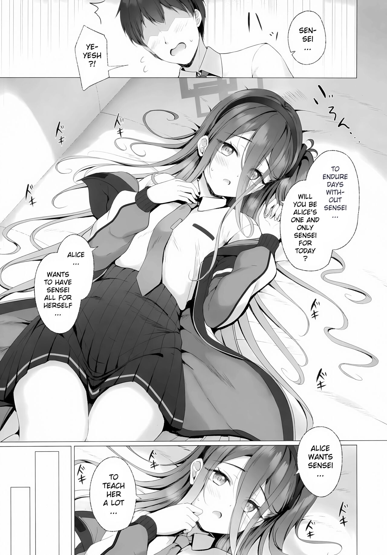 (C103) [Twilight Road (Tomo)] Sensei, Alice to Level Up Shimasen ka? | Sensei, will You Level-up with Alice? (Blue Archive) [English] [Entropy] imagen número 7