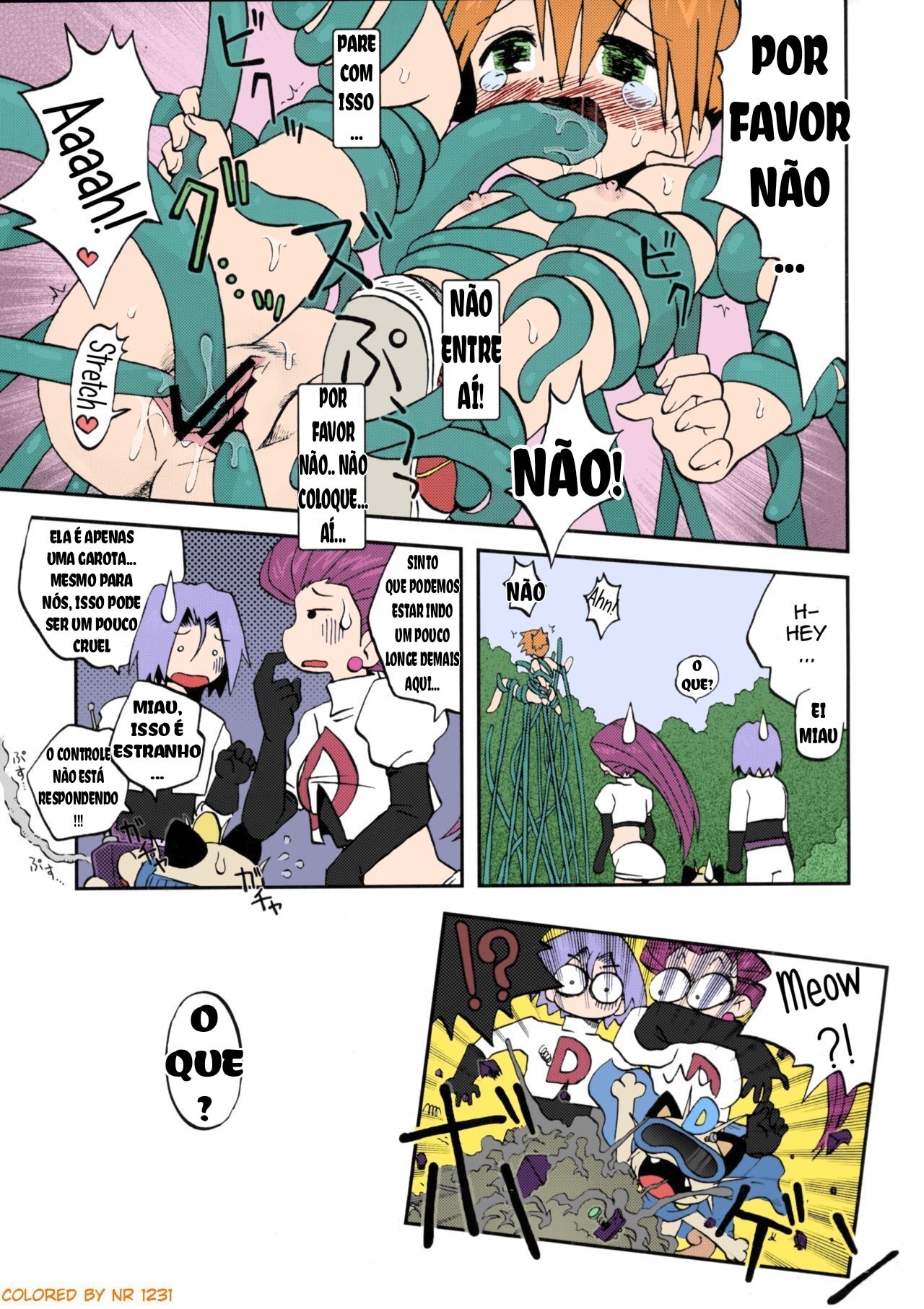 (C79) [Ukkaridou (Shimazu Isami)] Nami ni Yurameki Ima wa Madoromu (Pokémon) [Portuguese-BR] numero di immagine  10