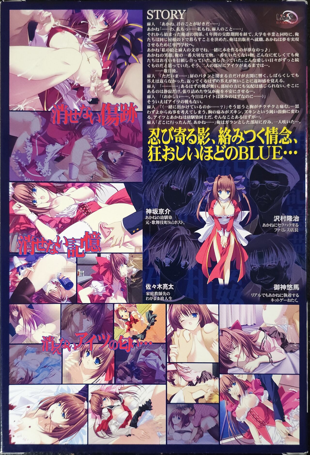 [LiLiM DARKNESS] Triangle Blue Box Box and Manuals 图片编号 5