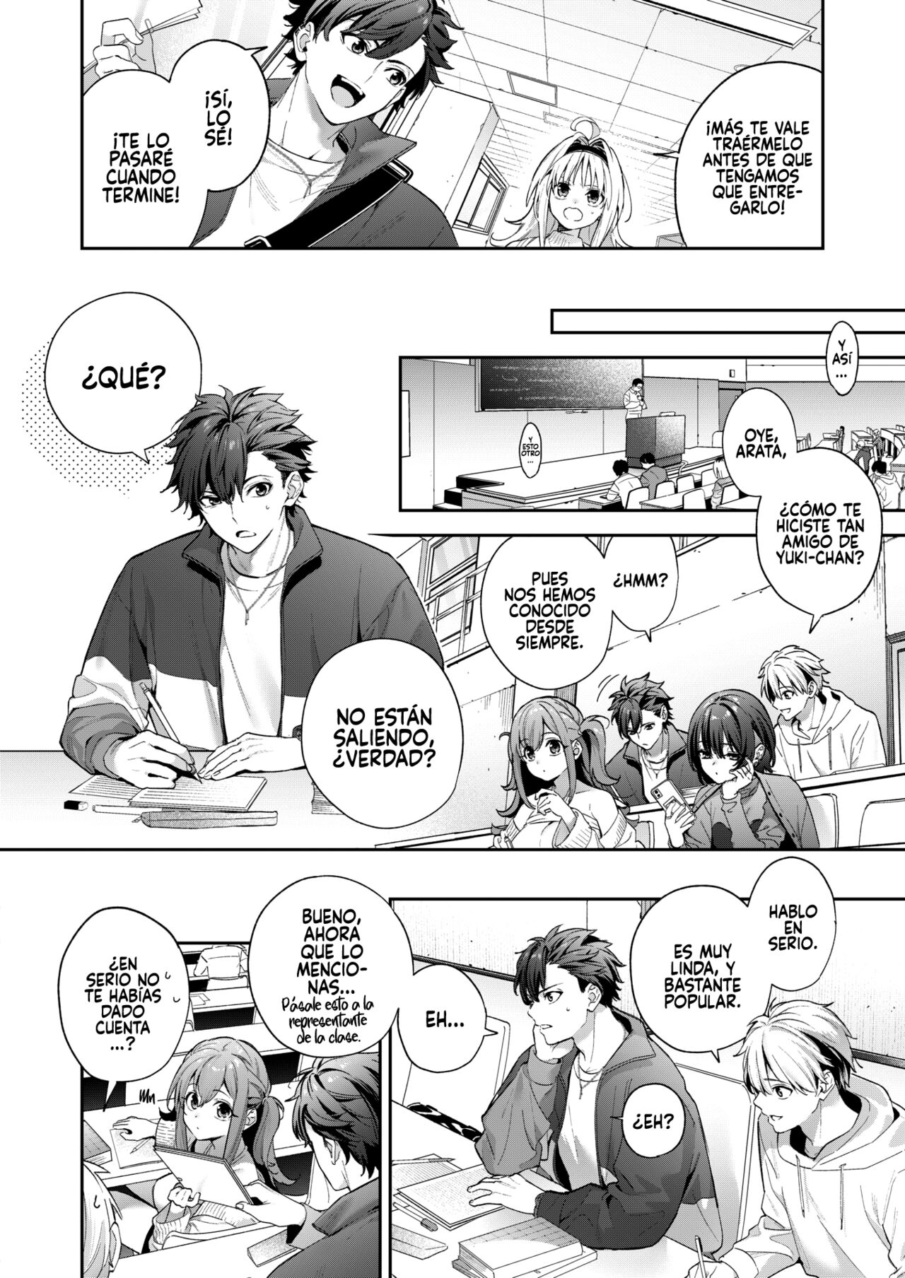 [Kise Itsuki] Melting Snow (COMIC Kairakuten BEAST 2024-02) [Spanish] [Rakuen Translations] [Digital] numero di immagine  2