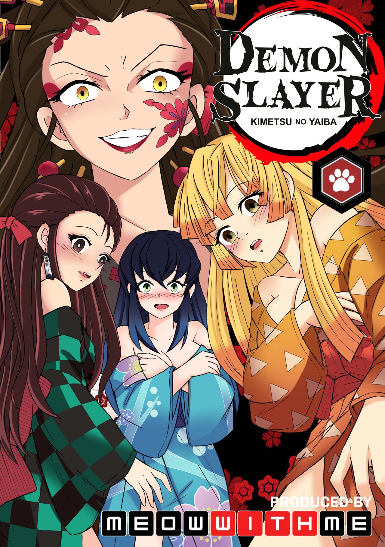 [MayiTGu & MeowWithMe] Demon Slayer | Kimetsu No Yaiba: Red Light District numero di immagine  1