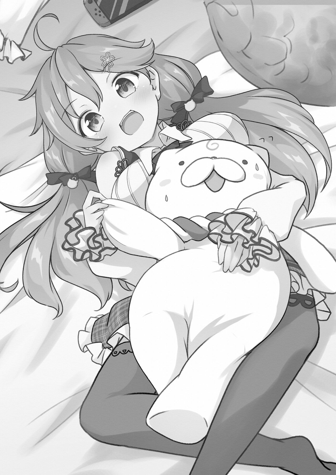 [YokaranuYakara (Yokara)] Kizuitara 35P ni Natteita!? (Sakura Miko) [Digital][中国翻訳] image number 3