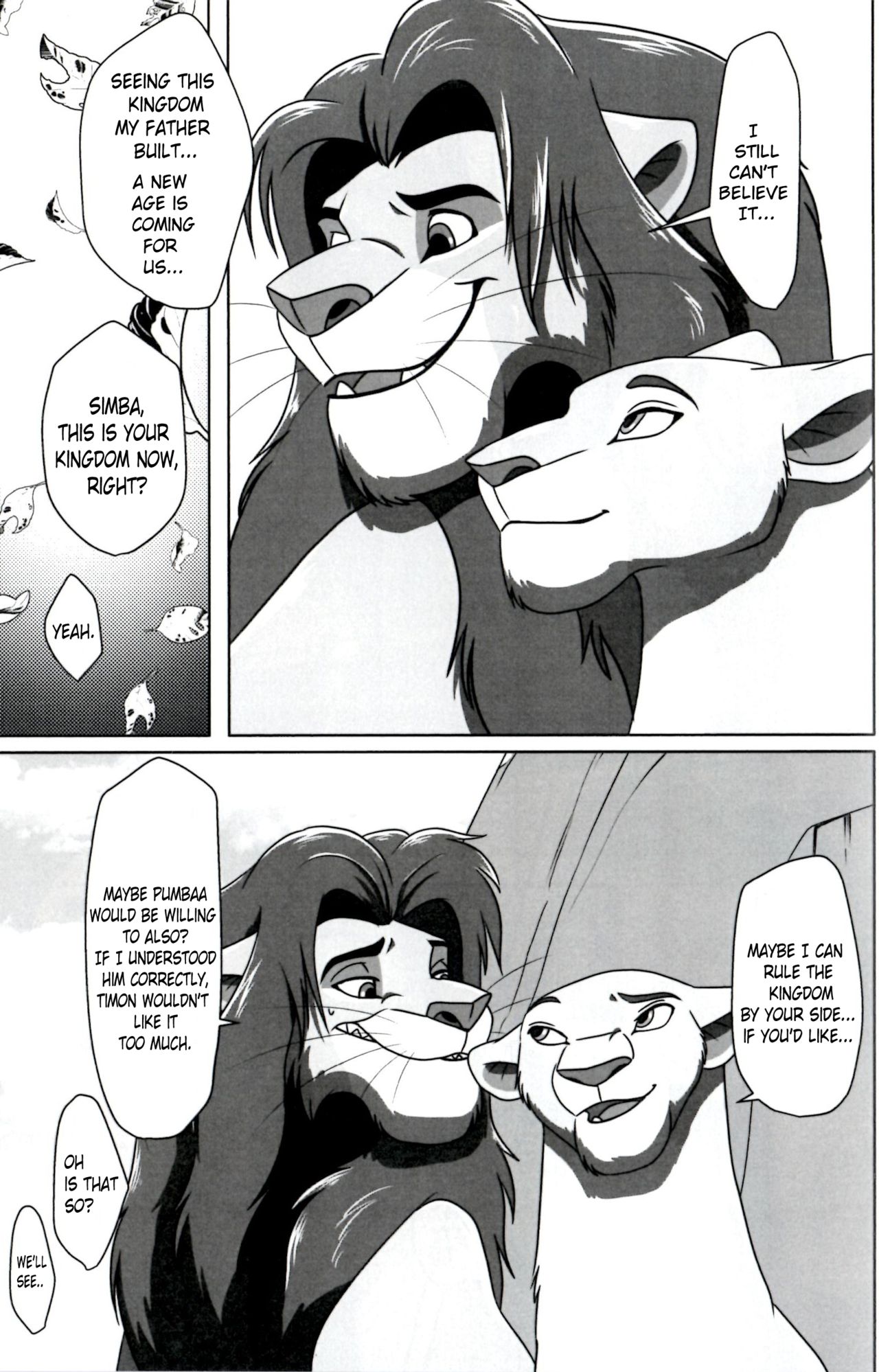 [Tategami 5-chome (Sasamaru)] I’ll Give You A Child (The Lion King) [English] [Fan Translation] 5eme image