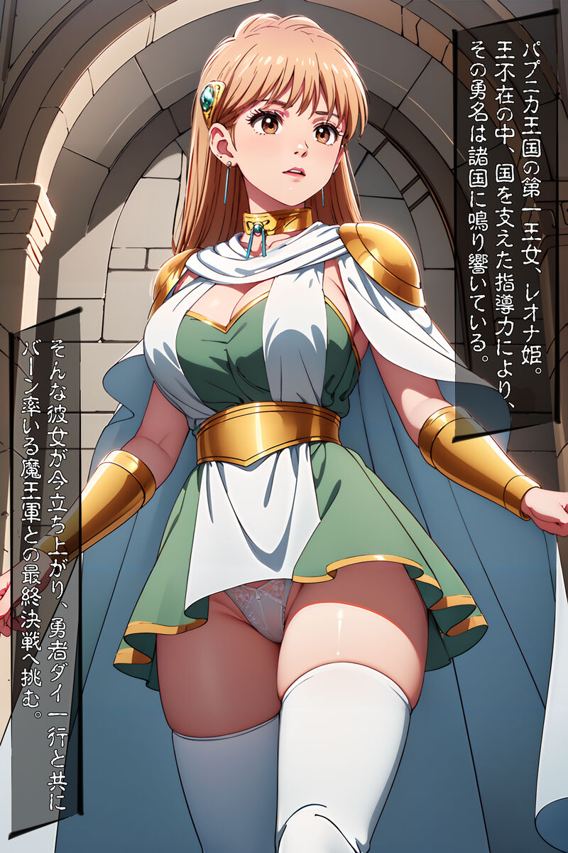 Interspecies sexual behaviour of leona part 2 (Dragon Quest Dai no Daibouken) image number 42