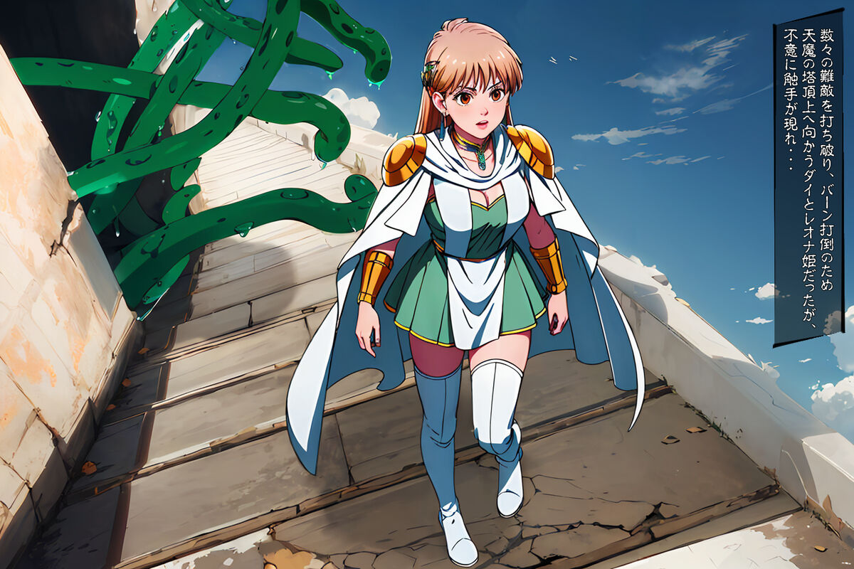 Interspecies sexual behaviour of leona part 2 (Dragon Quest Dai no Daibouken) image number 43