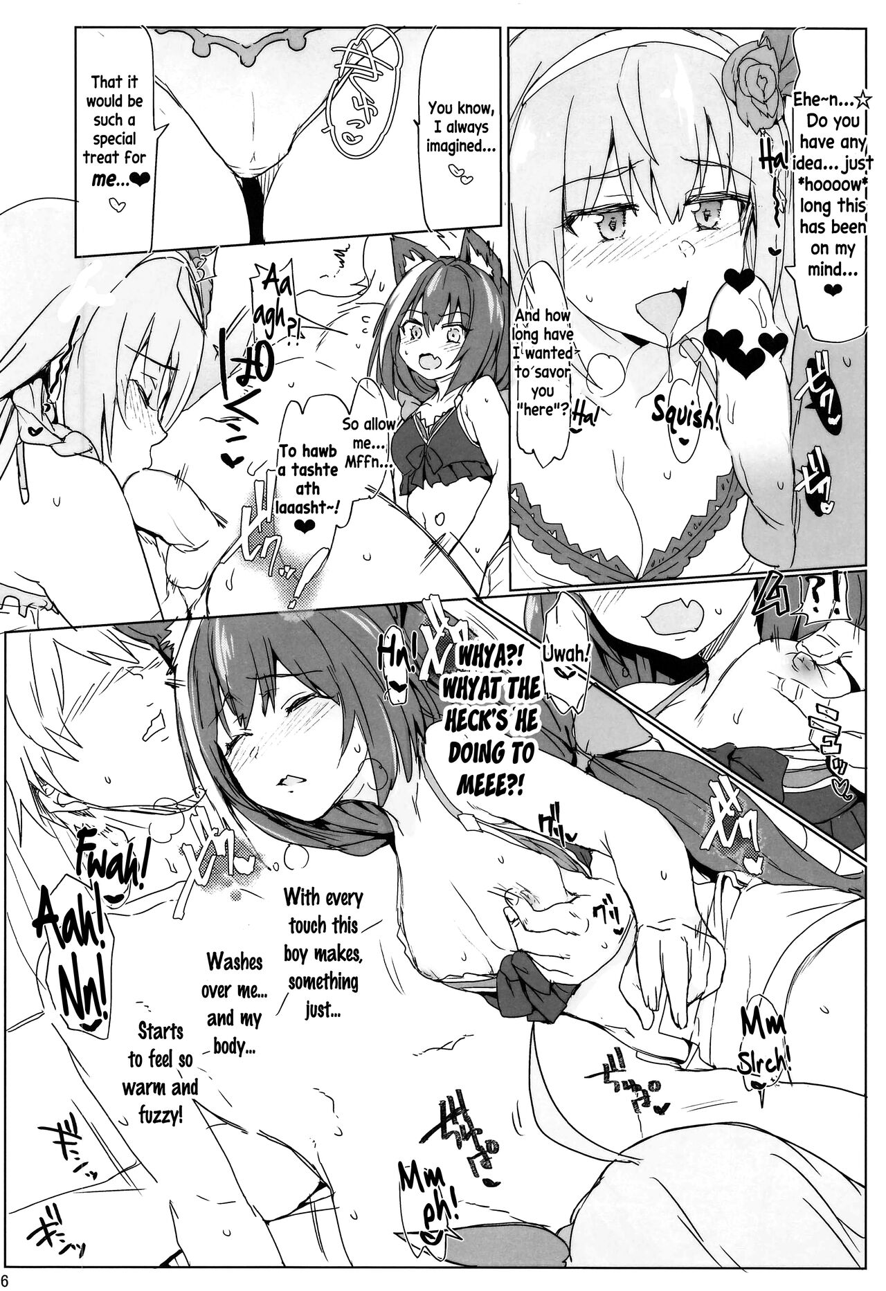 (COMIC1☆17) [RIBI Dou (Higata Akatsuki)] Echi. Conne Diary (Princess Connect! Re：Dive) [English] [Pedy] 5eme image