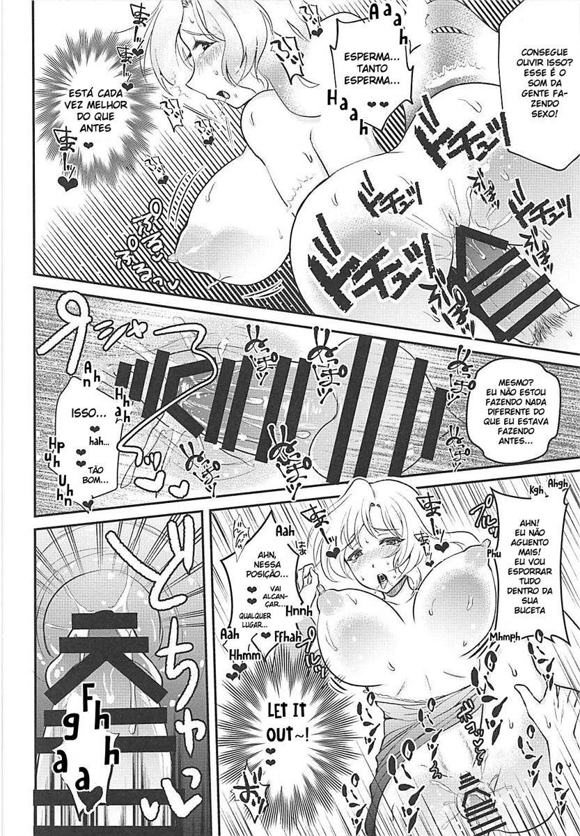 (Reitaisai 15) [Nijiiro Denryuu (Nijiden)] Nemuno-san wa Ikimakuritai! (Touhou Project) [Portuguese-BR] [DiegoVPR] Bildnummer 11