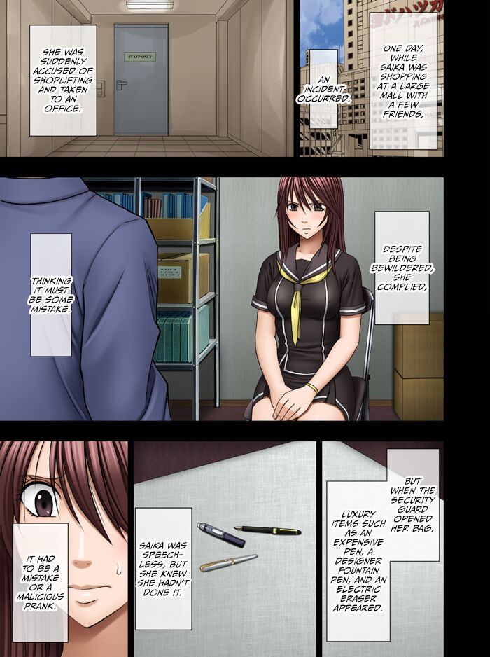 [Crimson Comics (Crimson)] Manbiki Musume ni Seisai wo [Digital][ENG] 6eme image