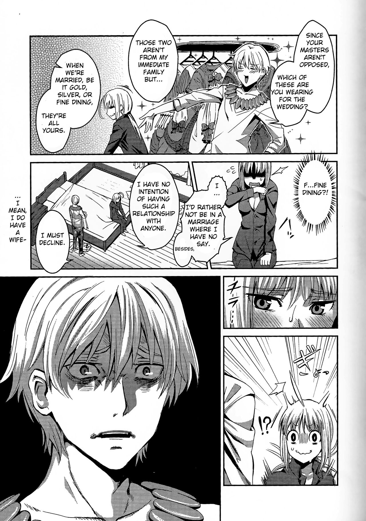 (C83) [Fukuroutei (Nadeneko Ponia)] Daga Kotowaru! -Toaru Ou no Yuetsu Naru Kyuukon- (Fate/Zero) [English] image number 5