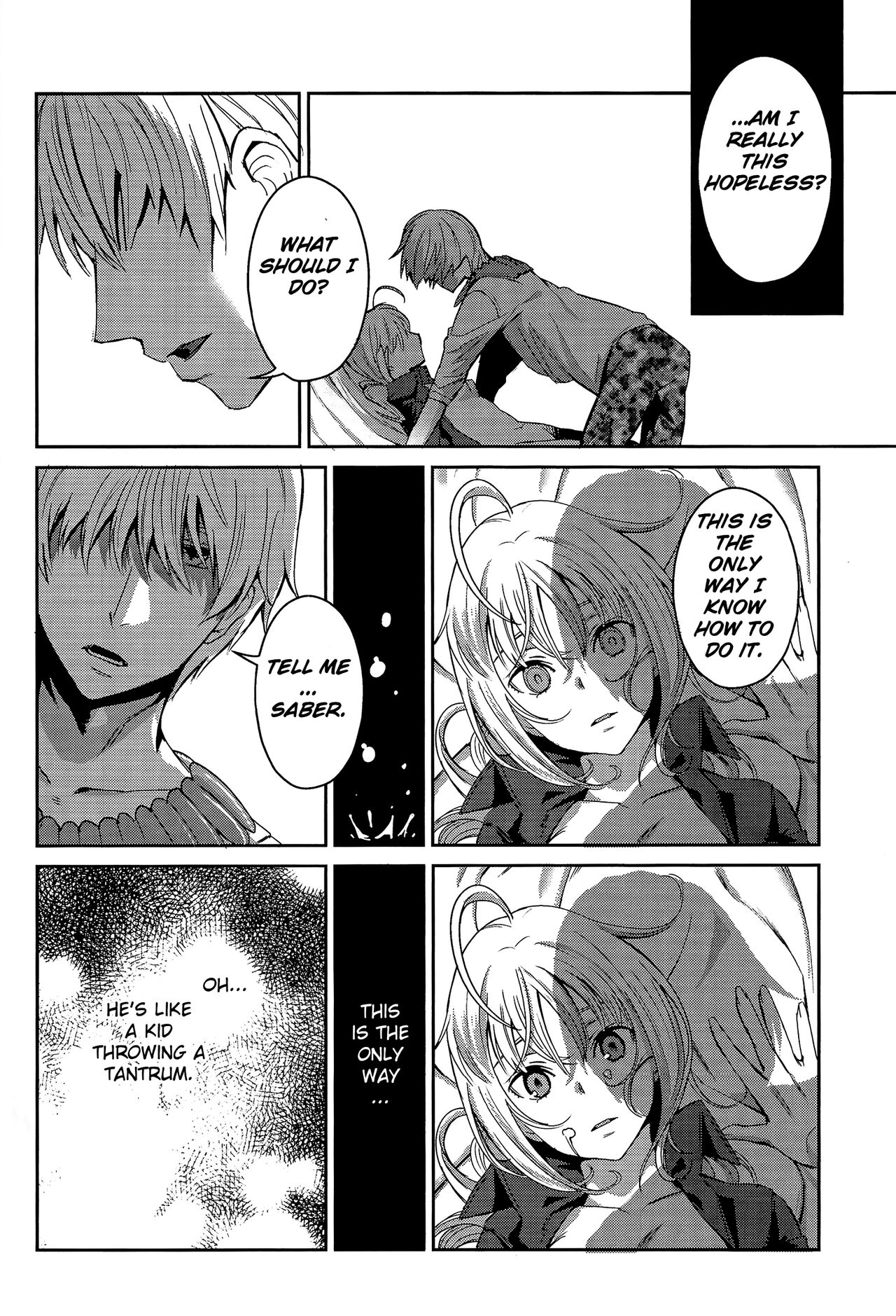 (C83) [Fukuroutei (Nadeneko Ponia)] Daga Kotowaru! -Toaru Ou no Yuetsu Naru Kyuukon- (Fate/Zero) [English] image number 16