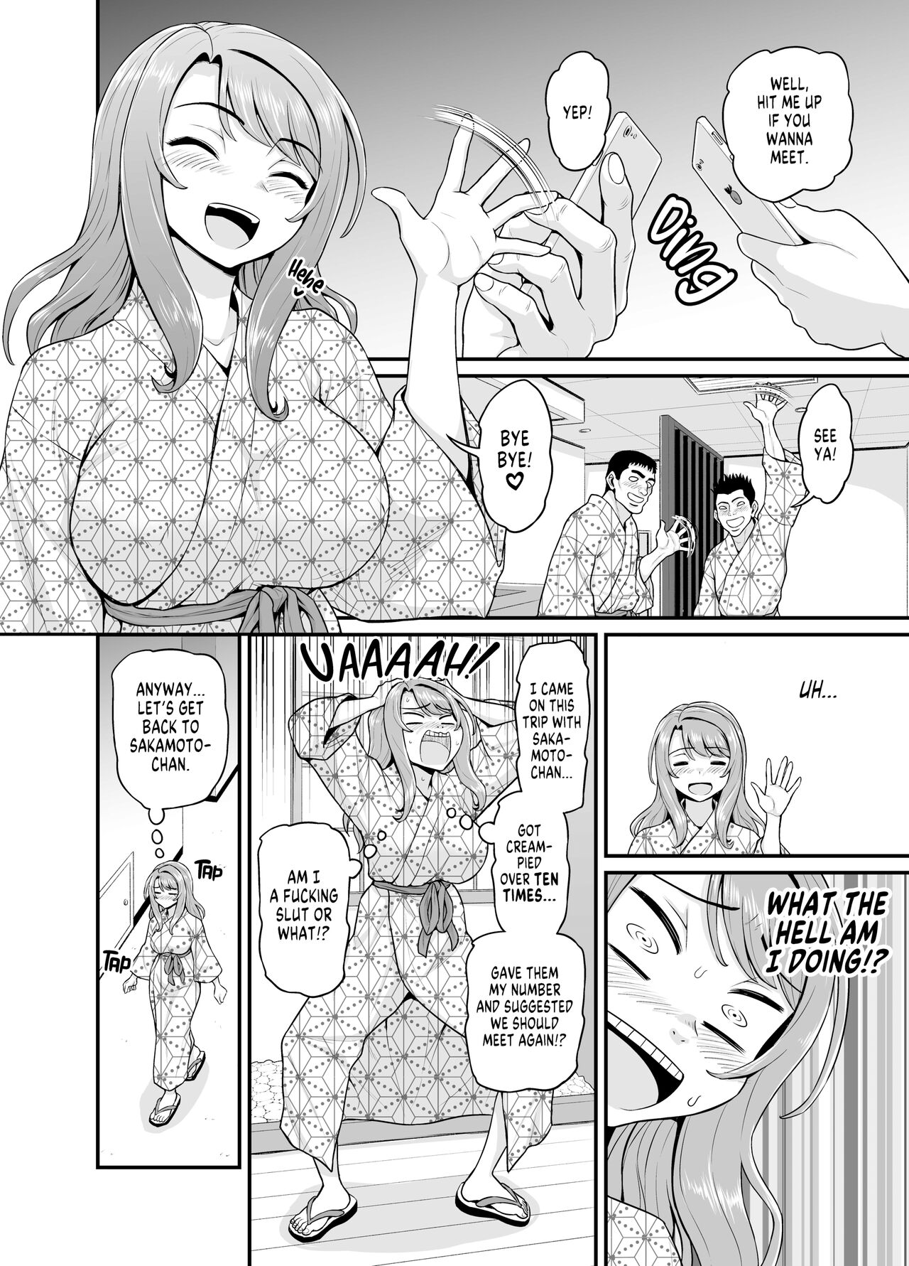 [Gachonjirou] Getting it On With Your Gaming Buddy at the Hot Spring NTRVer.  [English] {FUDEORS} [Decensored] image number 59