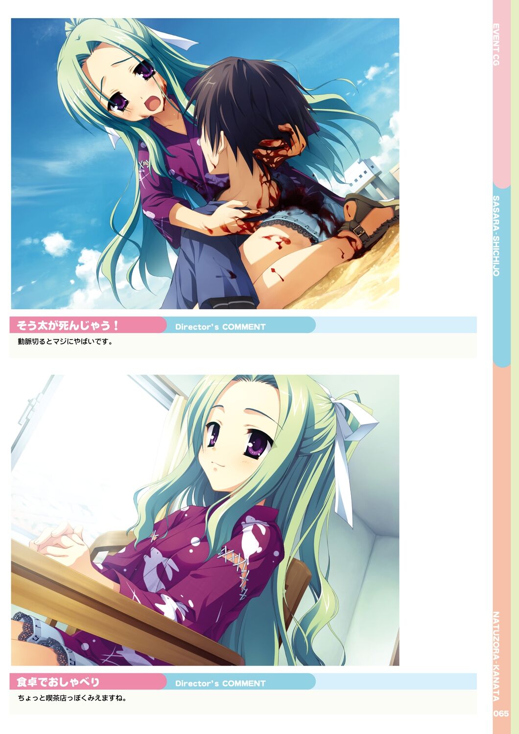 [Yuzusoft] Natsuzora Kanata Official Visual Fan Book image number 67