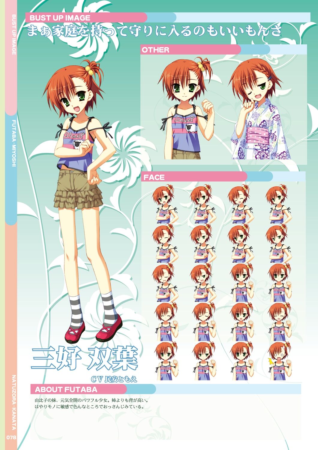 [Yuzusoft] Natsuzora Kanata Official Visual Fan Book image number 80