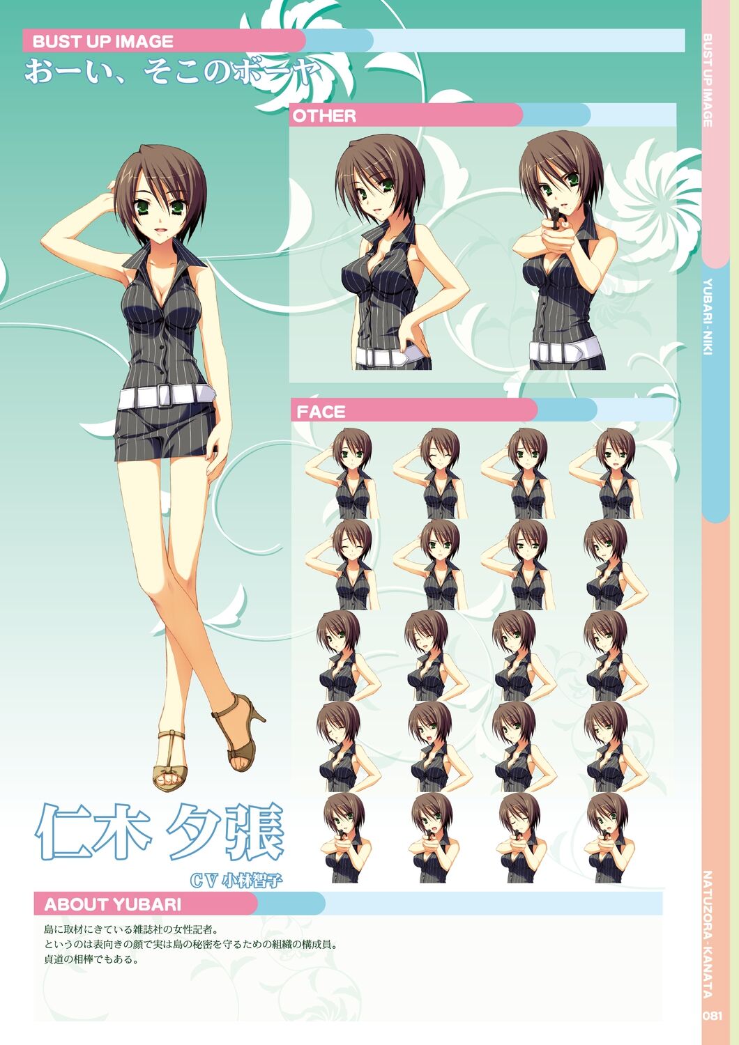 [Yuzusoft] Natsuzora Kanata Official Visual Fan Book image number 83