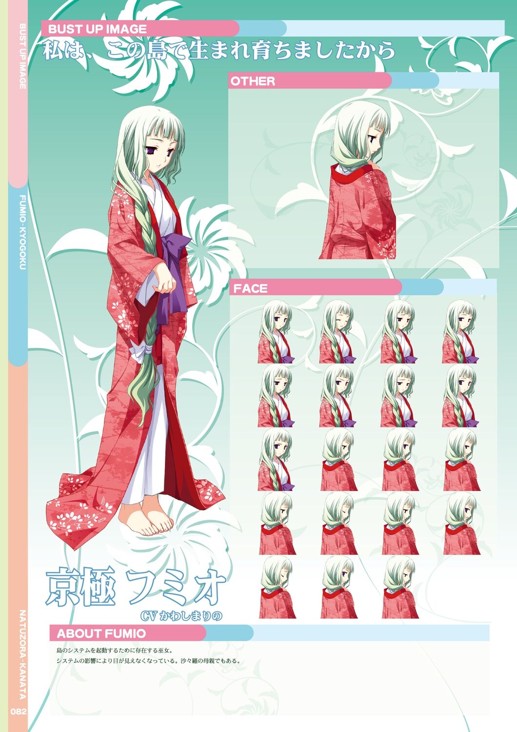 [Yuzusoft] Natsuzora Kanata Official Visual Fan Book image number 84