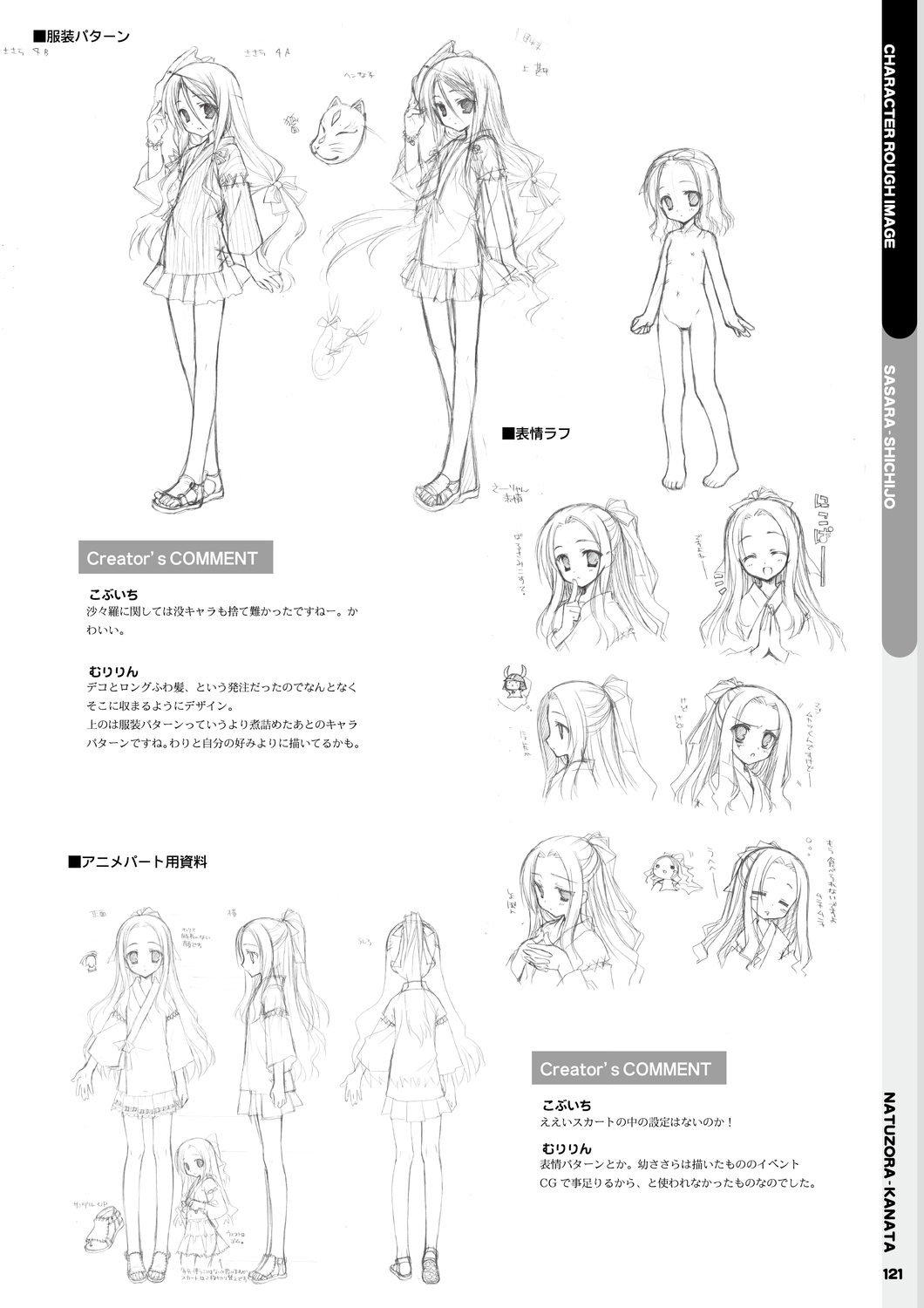 [Yuzusoft] Natsuzora Kanata Official Visual Fan Book image number 123