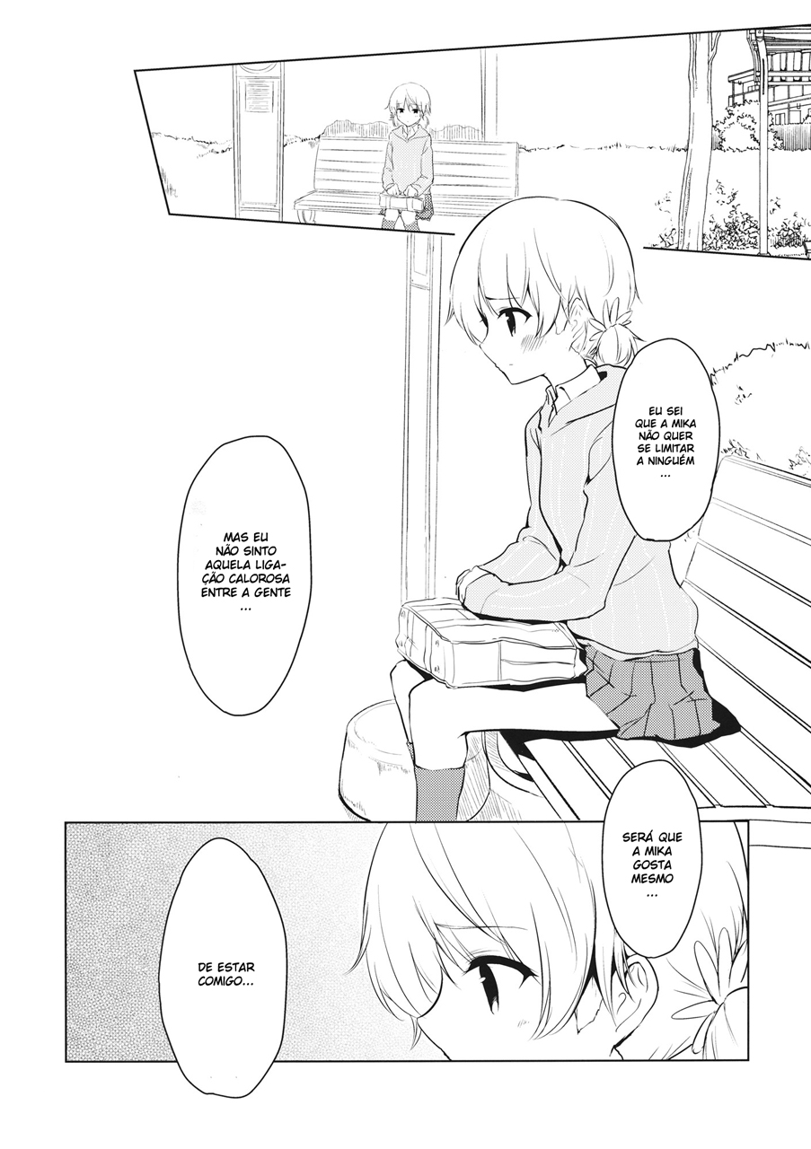 (Panzer Vor! 9) [Orz Commushoz (Yuuri)] Mika ga Kaeru Basho (Girls und Panzer) [Portuguese-BR] [DiegoVPR] image number 3