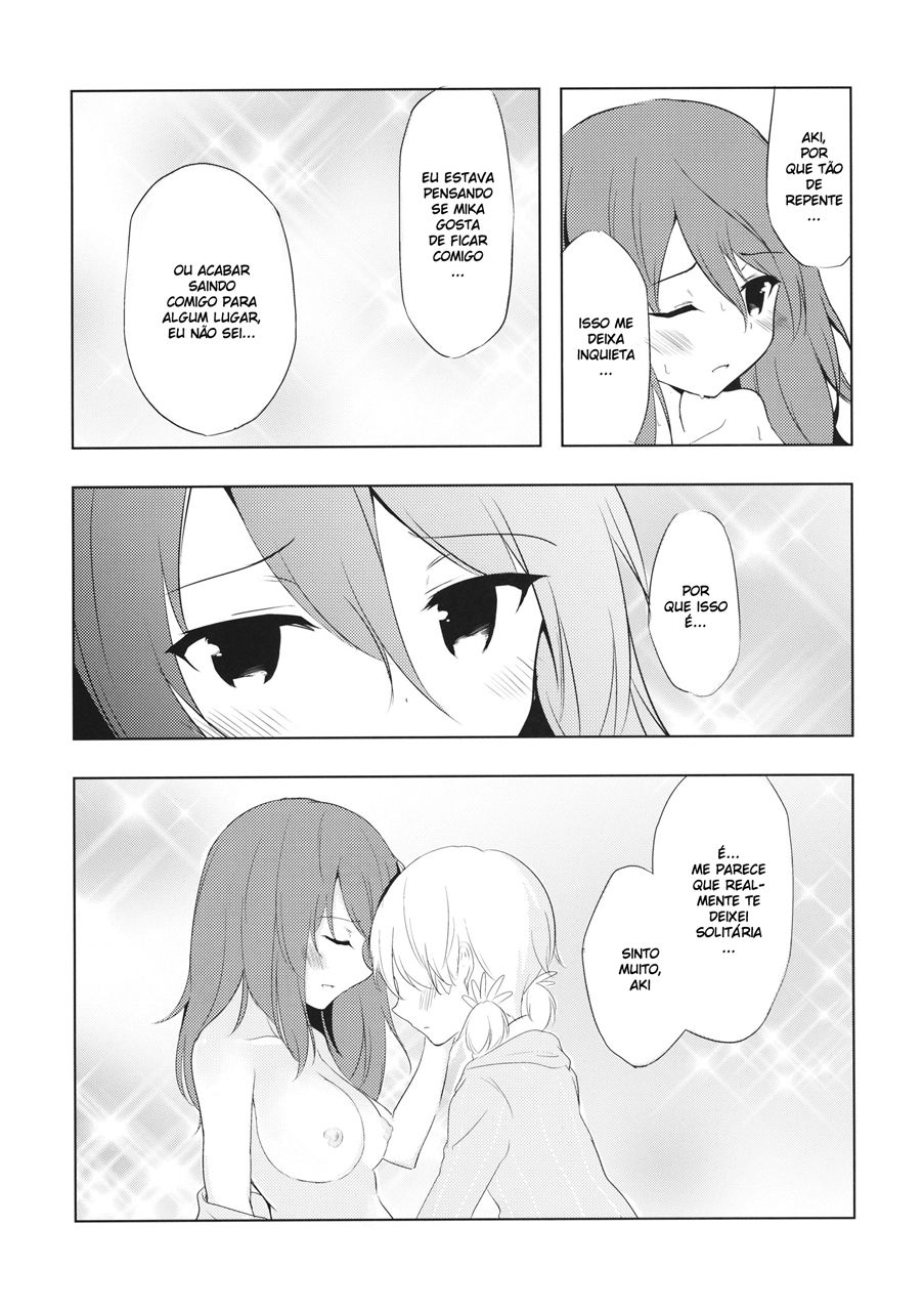 (Panzer Vor! 9) [Orz Commushoz (Yuuri)] Mika ga Kaeru Basho (Girls und Panzer) [Portuguese-BR] [DiegoVPR] image number 10