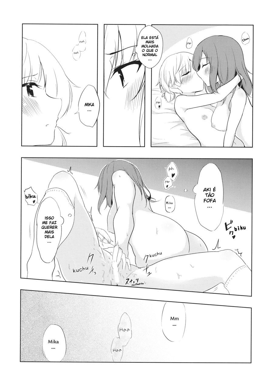 (Panzer Vor! 9) [Orz Commushoz (Yuuri)] Mika ga Kaeru Basho (Girls und Panzer) [Portuguese-BR] [DiegoVPR] image number 13