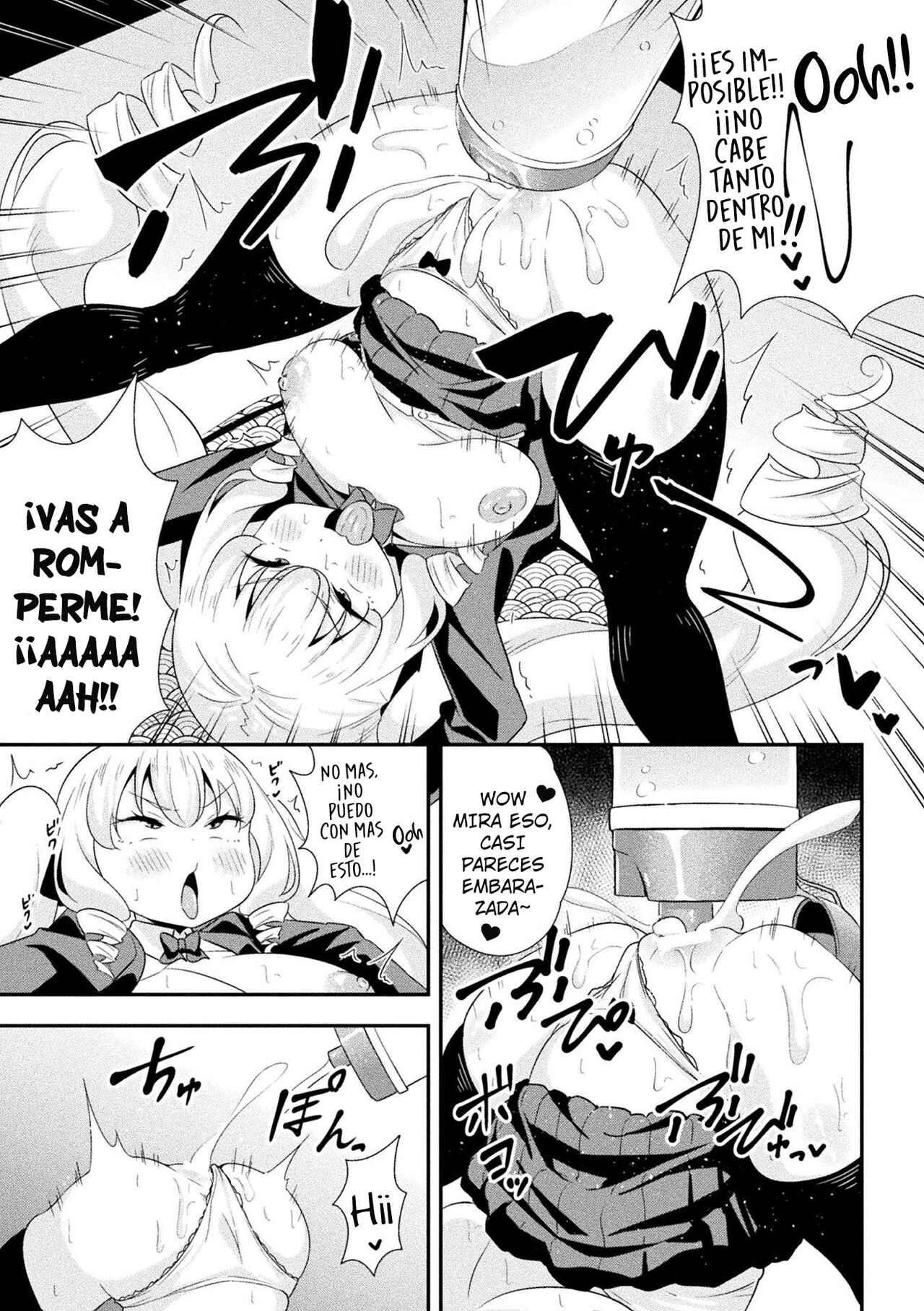 [Tokomaya Keita] Yuru Fuwa Nikutasu Celeb Teen | The Academy's Celeb Idol is Fluffy and Thicc (2D Comic Magazine Shukushouka Heroine Kyousei Onahole Keikaku Vol. 2) [Spanish] [Olimpo no fansub] [Digital] 이미지 번호 7