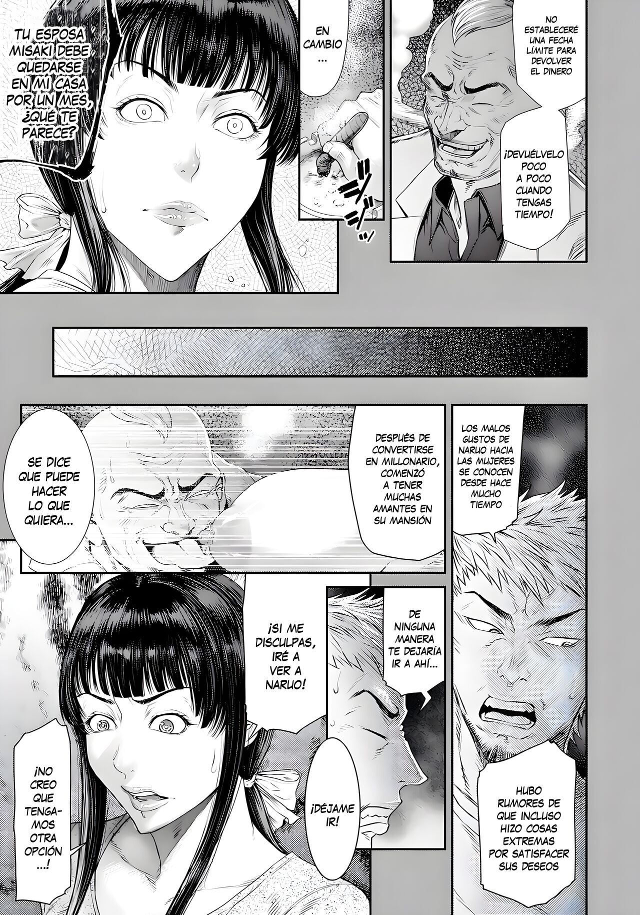 [Sunagawa Tara] Tsuma Zuke ~Yokubou no Rule~ (ANGEL Club 2022-10) [Spanish] [Andreww857] [Digital] imagen número 7