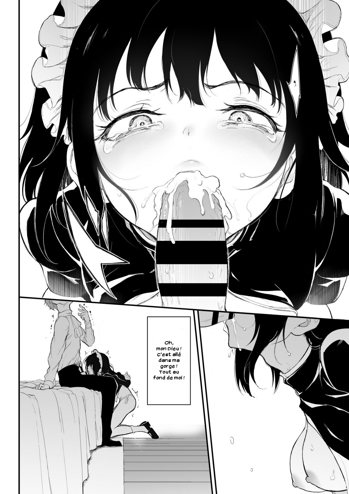 [Kyockchokyock (Kyockcho)] Maid Kyouiku. 2 -Botsuraku Kizoku Rurikawa Tsubaki- [French] [Zer0] [Digital] image number 10