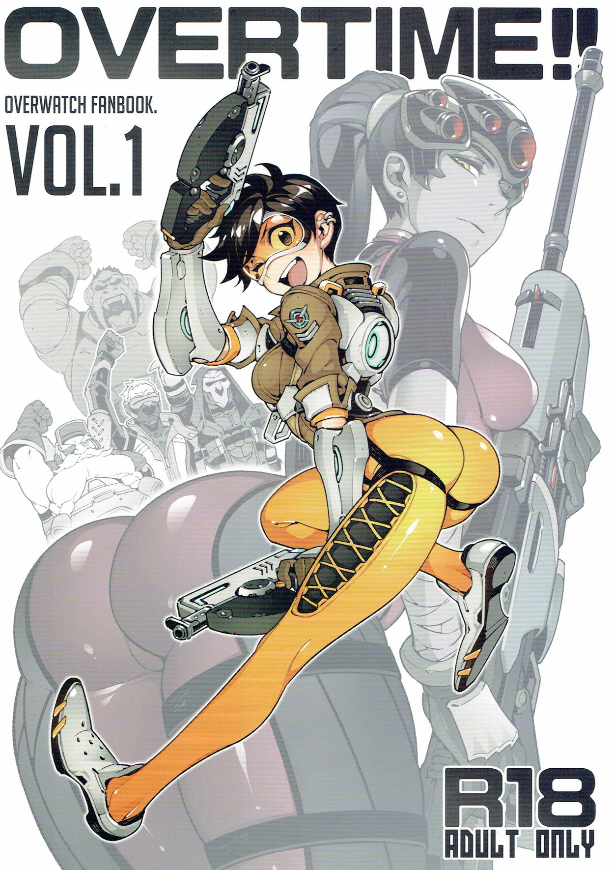 (FF29) [Bear Hand (Fishine, Ireading)] OVERTIME!! OVERWATCH FANBOOK VOL.1 (Overwatch) [hentai-archive] {Italian} imagen número 1