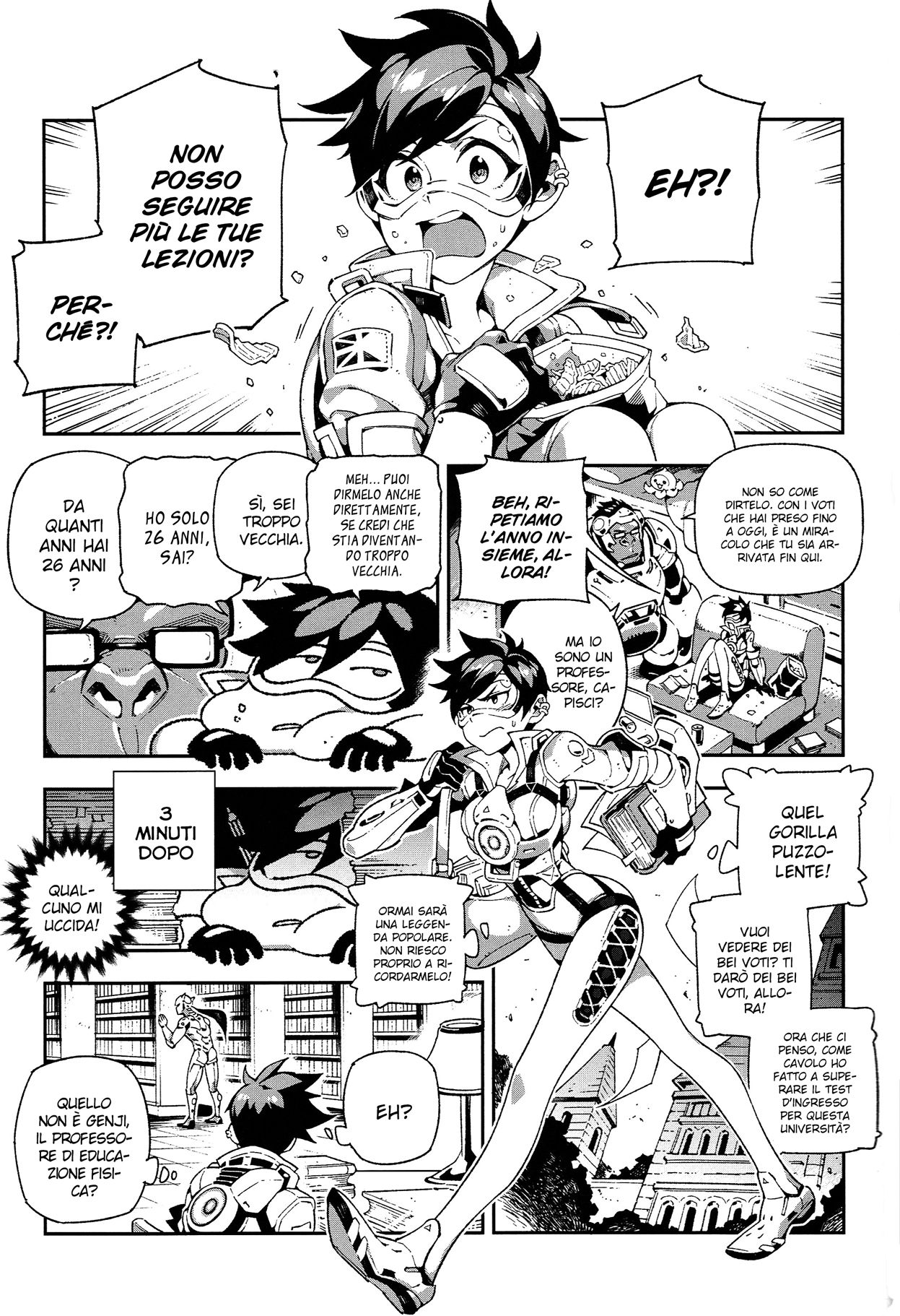 (FF29) [Bear Hand (Fishine, Ireading)] OVERTIME!! OVERWATCH FANBOOK VOL.1 (Overwatch) [hentai-archive] {Italian} imagen número 4