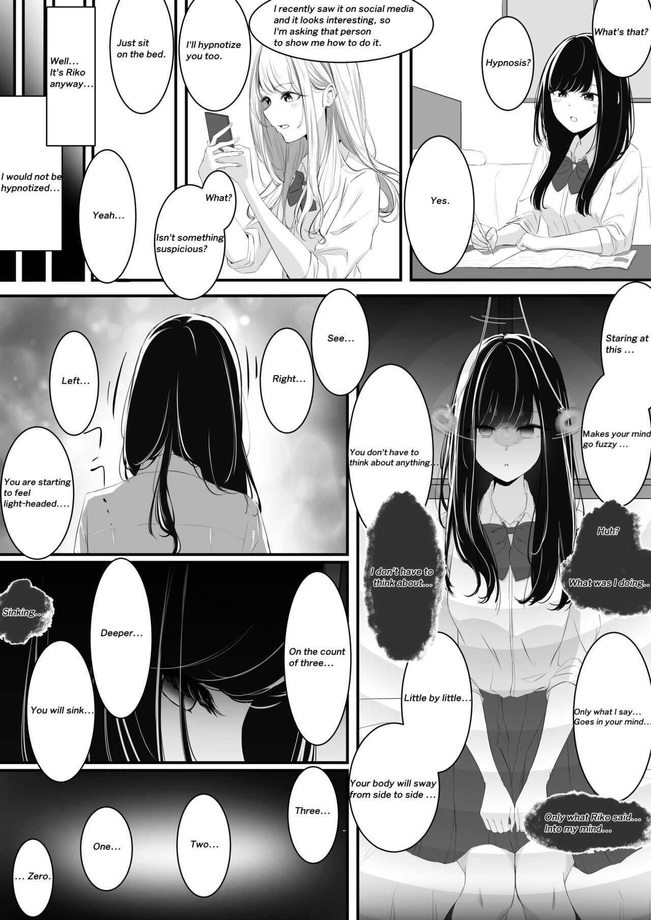 [utsuro_butai] Yuri comic Part 1,2 and 3. [English] 图片编号 2