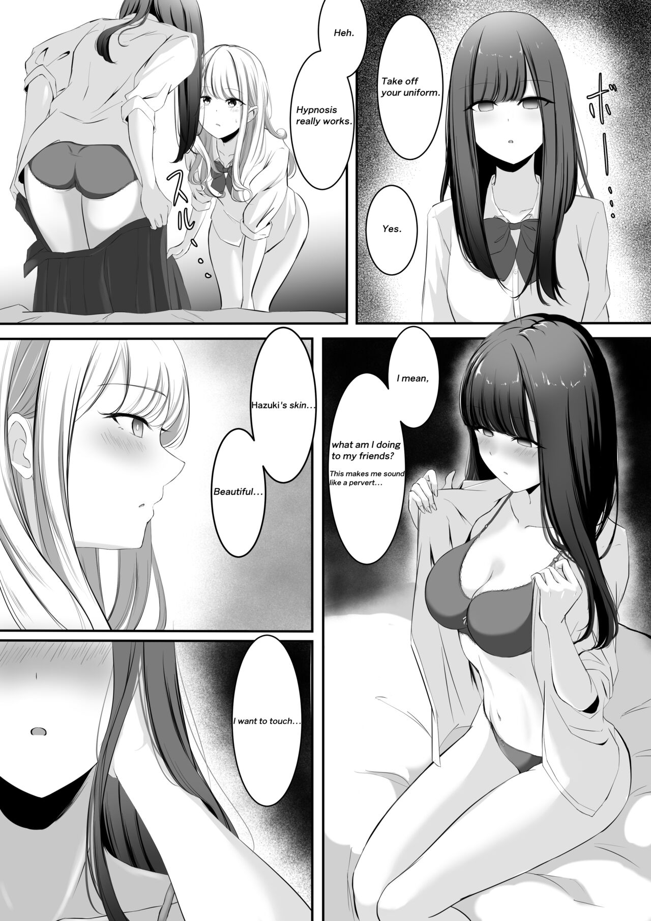 [utsuro_butai] Yuri comic Part 1,2 and 3. [English] 图片编号 3