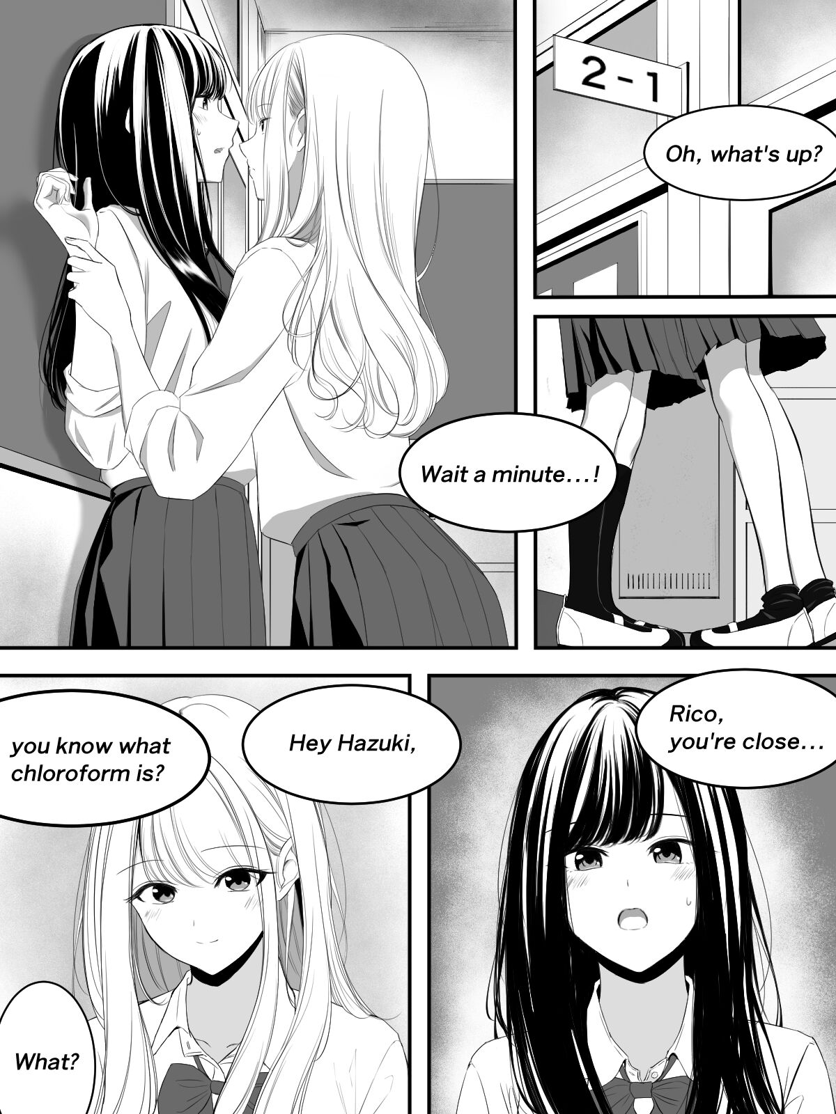 [utsuro_butai] Yuri comic Part 1,2 and 3. [English] 图片编号 11