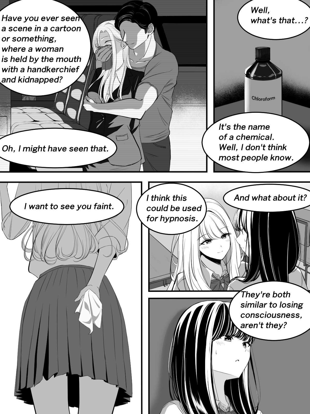 [utsuro_butai] Yuri comic Part 1,2 and 3. [English] 图片编号 12