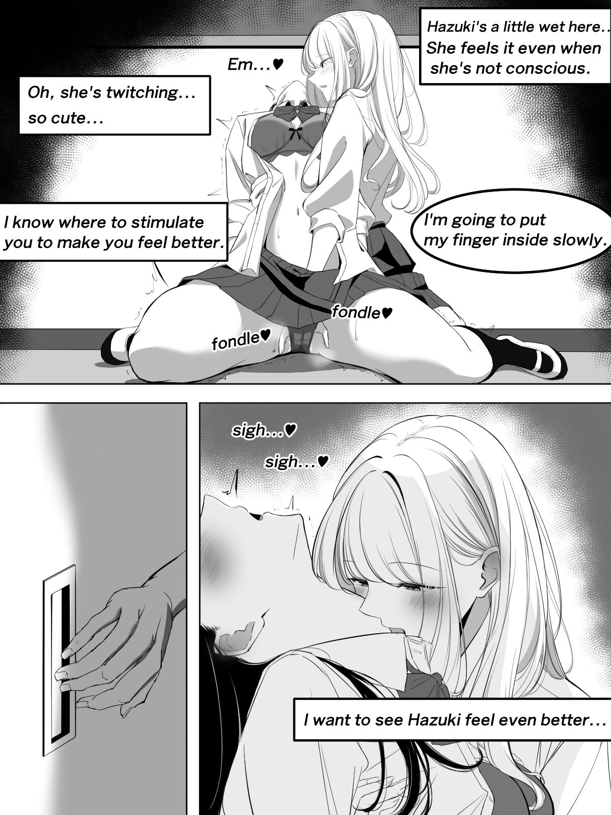 [utsuro_butai] Yuri comic Part 1,2 and 3. [English] 图片编号 16