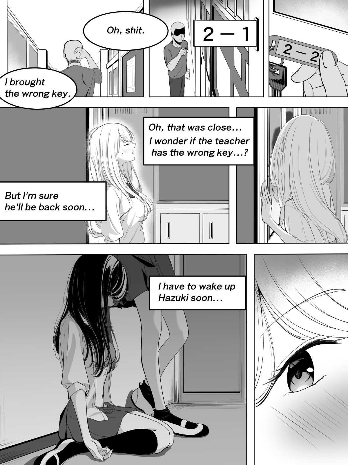 [utsuro_butai] Yuri comic Part 1,2 and 3. [English] 图片编号 18