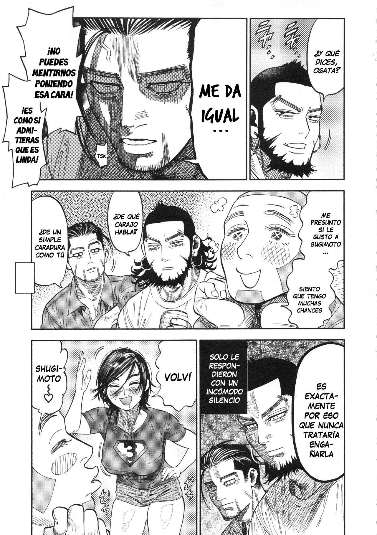 (SPARK13) [JAPAN (USA)] Sugimoto-san to Rakko Nabe Shiyou. | Let's Have Some Sea Otter Meat With Sugimoto-san (Golden Kamuy) [Spanish] [Lanerte] numero di immagine  4