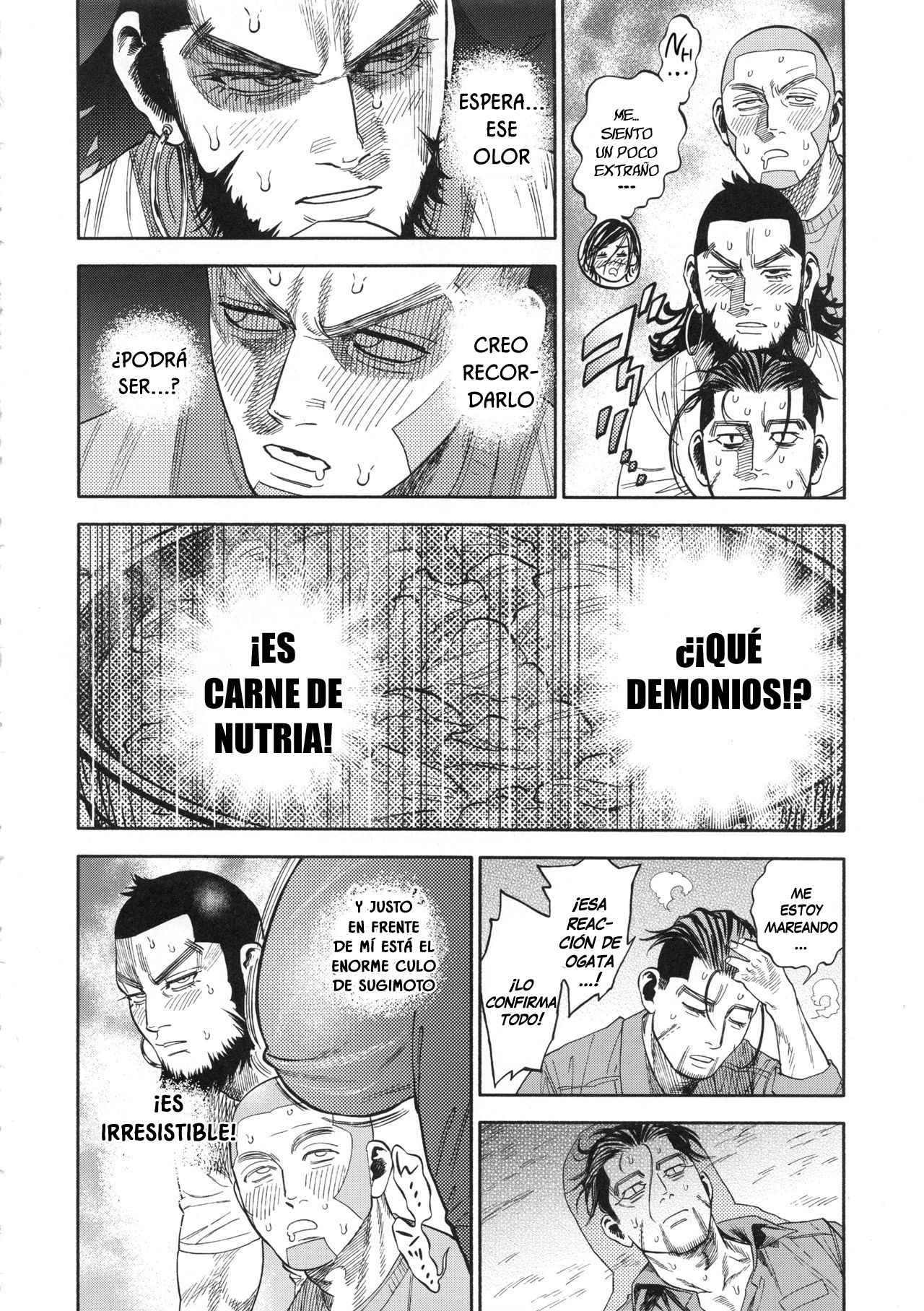 (SPARK13) [JAPAN (USA)] Sugimoto-san to Rakko Nabe Shiyou. | Let's Have Some Sea Otter Meat With Sugimoto-san (Golden Kamuy) [Spanish] [Lanerte] numero di immagine  7