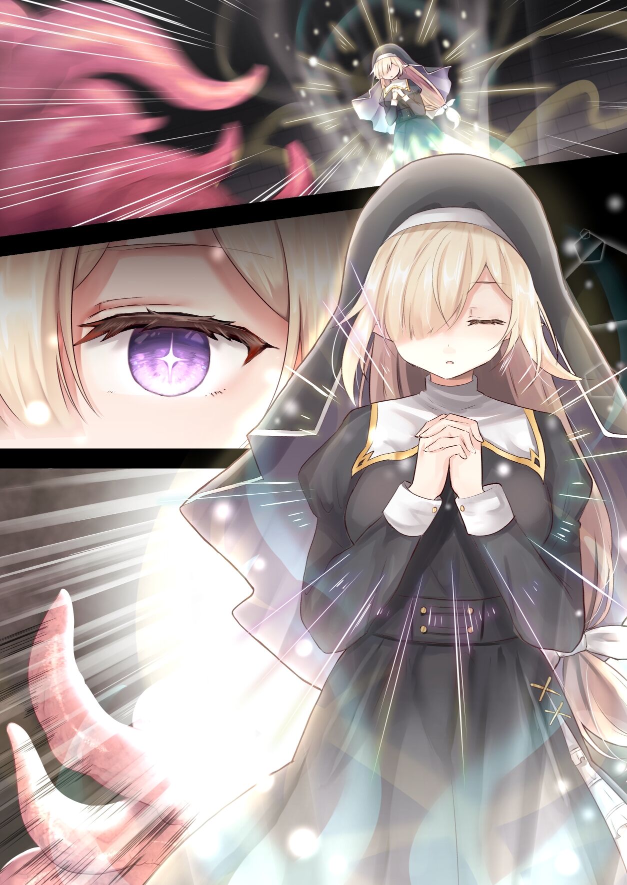 [Yumemimochi Honpo (Bangetsu Setsuka)] Ingoku ni Shizumu Hana ~Kyousei Zecchou Naedokoka Dungeon~ [Chinese] [Digital] numero di immagine  43