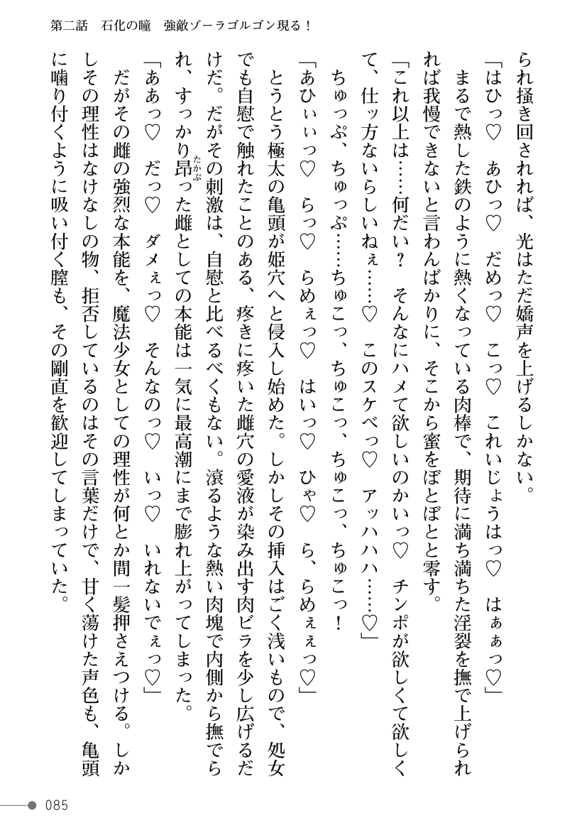 [Kuroi Tsugumi, Morino] Mahou Shoujo Bright Luminous ~Futanari Inma no Sekka no Wana~ 이미지 번호 85