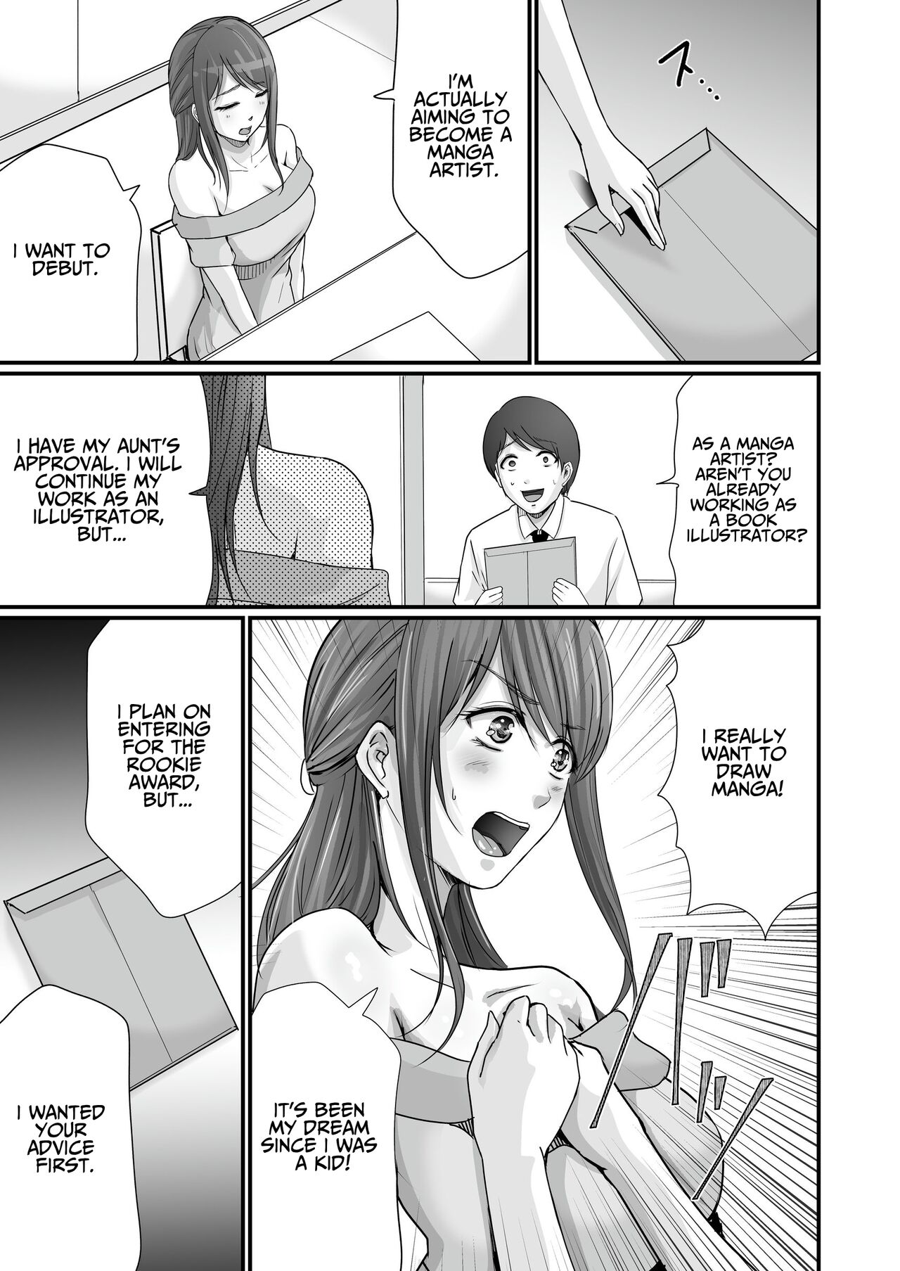 [Seika Kairaku Shoten (Eltoria, Kawahara Keito, Aoi Sena)] Kyonyuu Bijin no Tensai Mangaka to Yari Houdai no Dream Life 〜Black Henshuubu no Ore ga Nariagatta Houhou〜 | Dreamy Fucklife with a Busty & Brilliant Manga Artist Babe [English] [spaceMoose] 图片编号 18