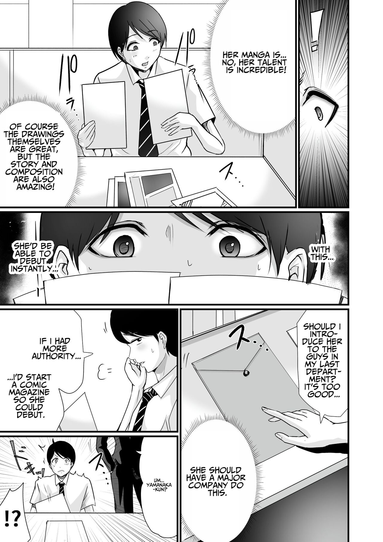 [Seika Kairaku Shoten (Eltoria, Kawahara Keito, Aoi Sena)] Kyonyuu Bijin no Tensai Mangaka to Yari Houdai no Dream Life 〜Black Henshuubu no Ore ga Nariagatta Houhou〜 | Dreamy Fucklife with a Busty & Brilliant Manga Artist Babe [English] [spaceMoose] 图片编号 20