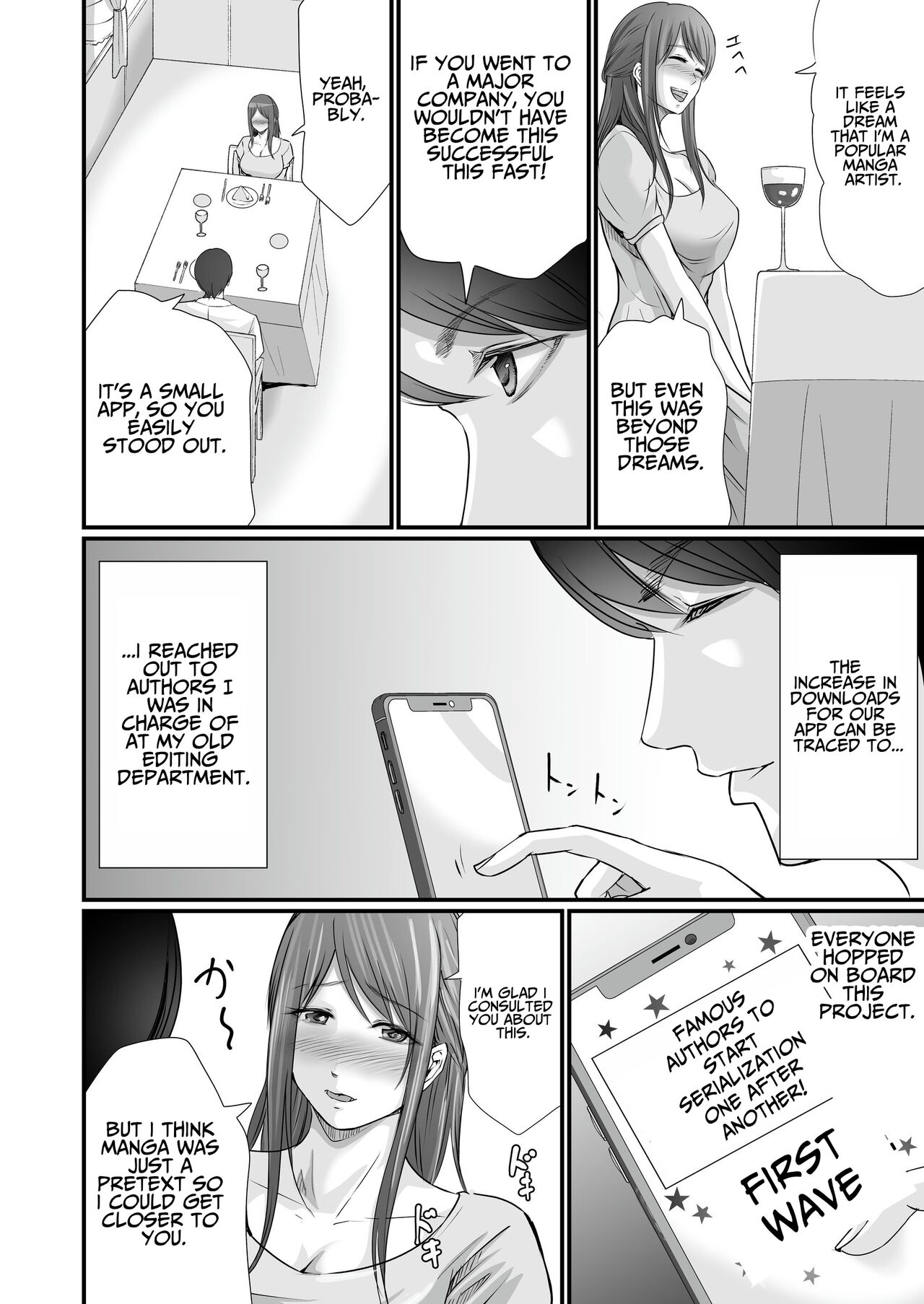 [Seika Kairaku Shoten (Eltoria, Kawahara Keito, Aoi Sena)] Kyonyuu Bijin no Tensai Mangaka to Yari Houdai no Dream Life 〜Black Henshuubu no Ore ga Nariagatta Houhou〜 | Dreamy Fucklife with a Busty & Brilliant Manga Artist Babe [English] [spaceMoose] 图片编号 31