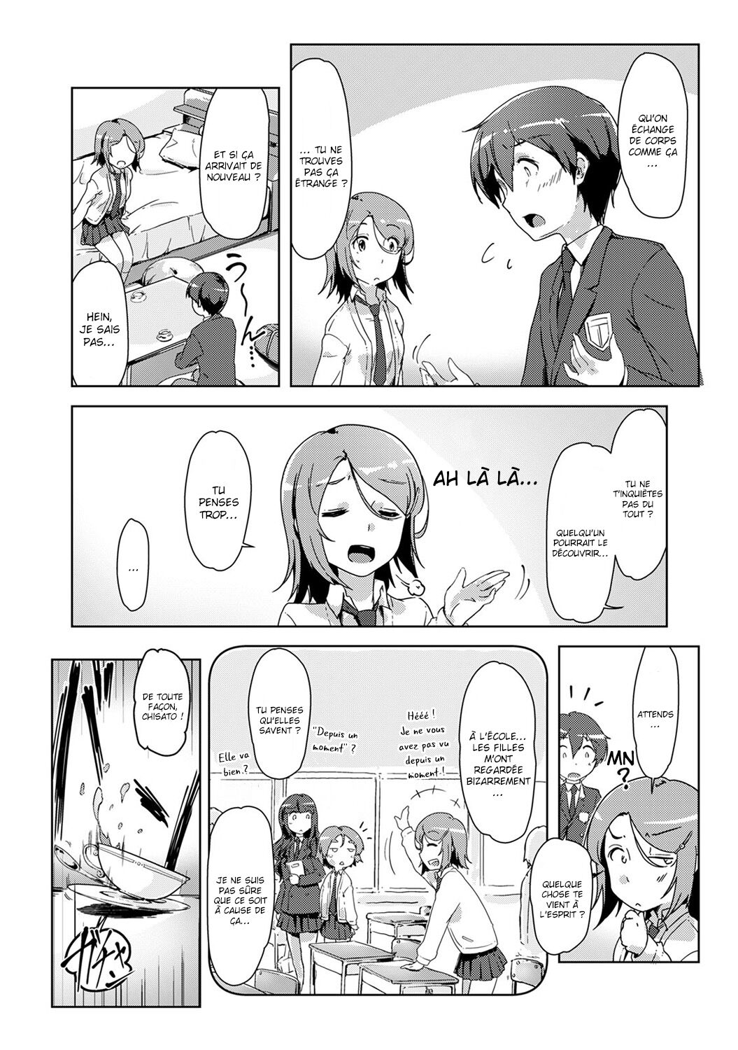 [Tokinobutt] Ecchi Shitara Irekawacchatta!? | On a échangé nos corps après avoir baisé ?! Ch. 1-5 [French] [La sainte Perv'] 图片编号 81