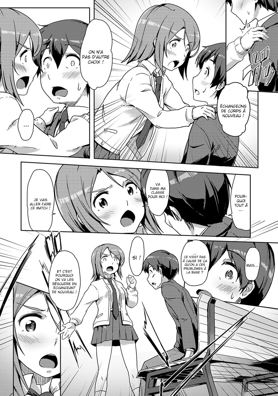 [Tokinobutt] Ecchi Shitara Irekawacchatta!? | On a échangé nos corps après avoir baisé ?! Ch. 1-5 [French] [La sainte Perv'] 图片编号 111