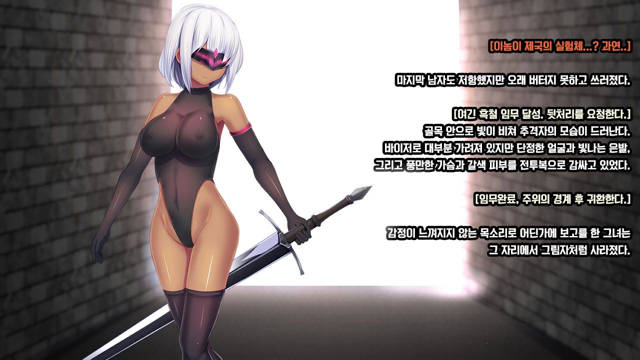 [Mousou Caution (Daiaru)] Senhime Bad Ending 1 -Cool Heroine Buzama Haiboku CG Shuu- [Korean] numero di immagine  97