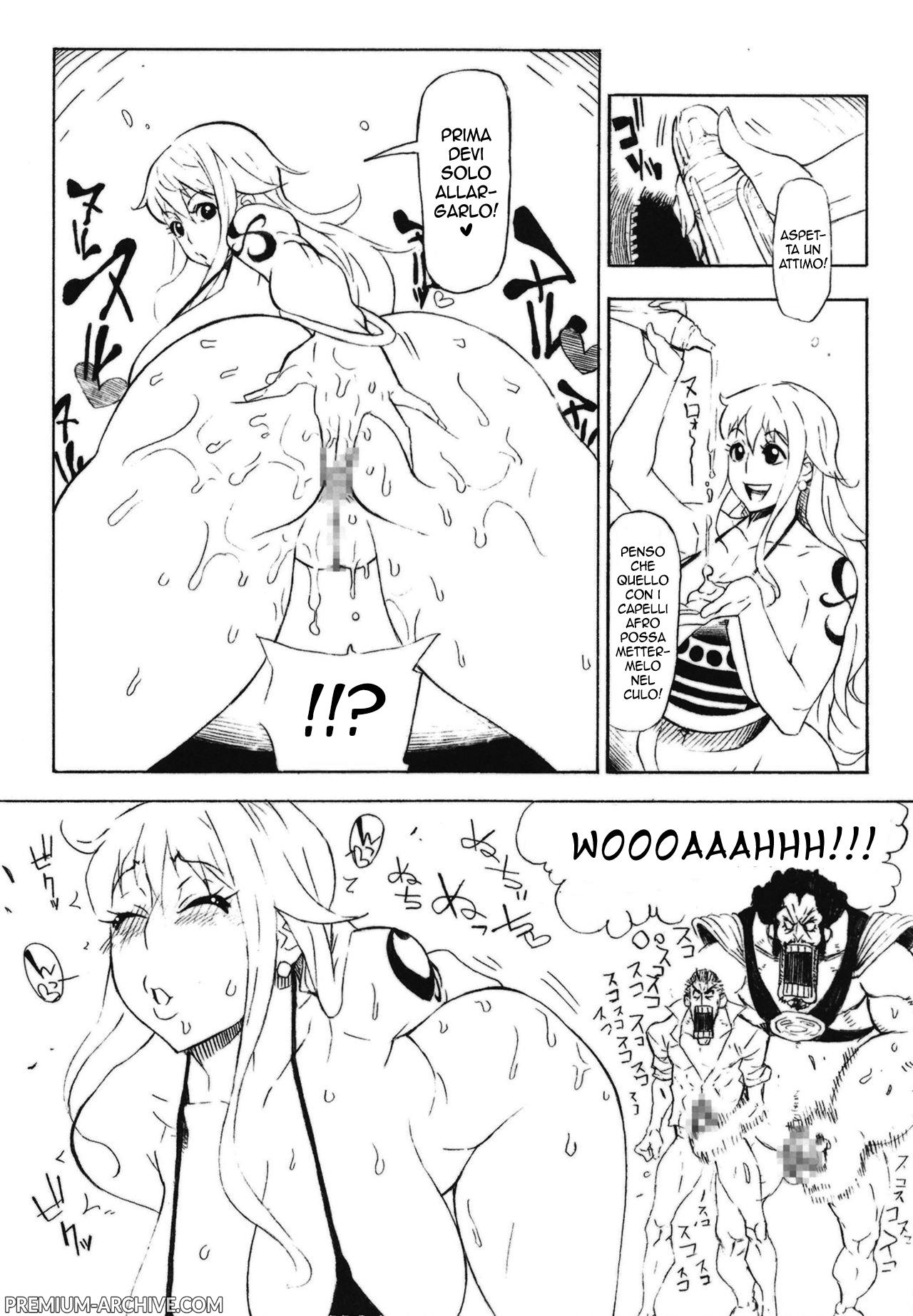 (C85) [Kocho Kocho Koukou (Bonten)] P.O.M | La Gattina dei Mugiwara (One Piece) [Italian] Bildnummer 13