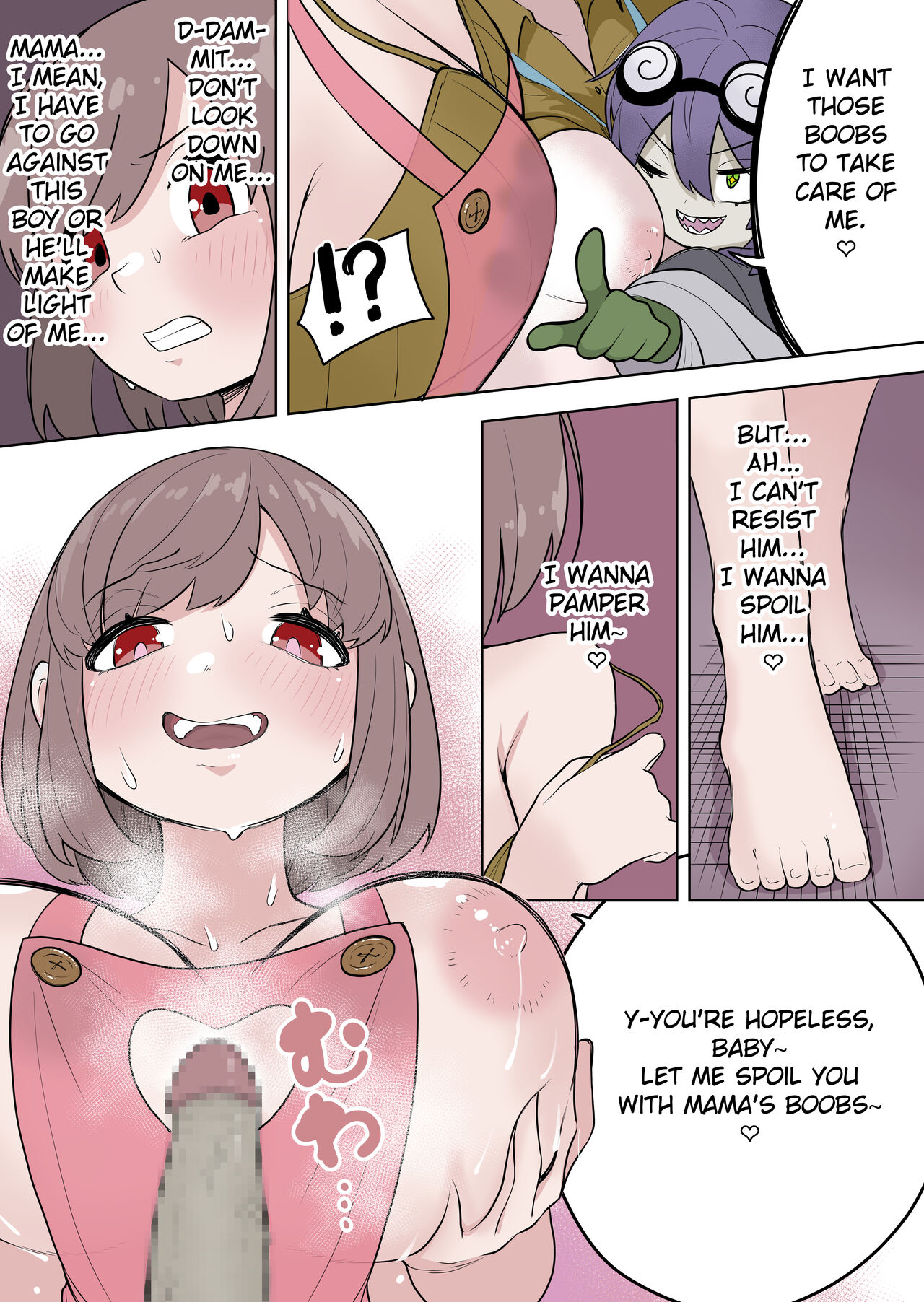 [Zakuro Saihouten (Ahoge Kinoko, Kikkomuhito)] Saikyou Hero TS Mama Ochi ~Bosei ni wa Katenakkata yo~ [English] [Fated Circle] 画像番号 15