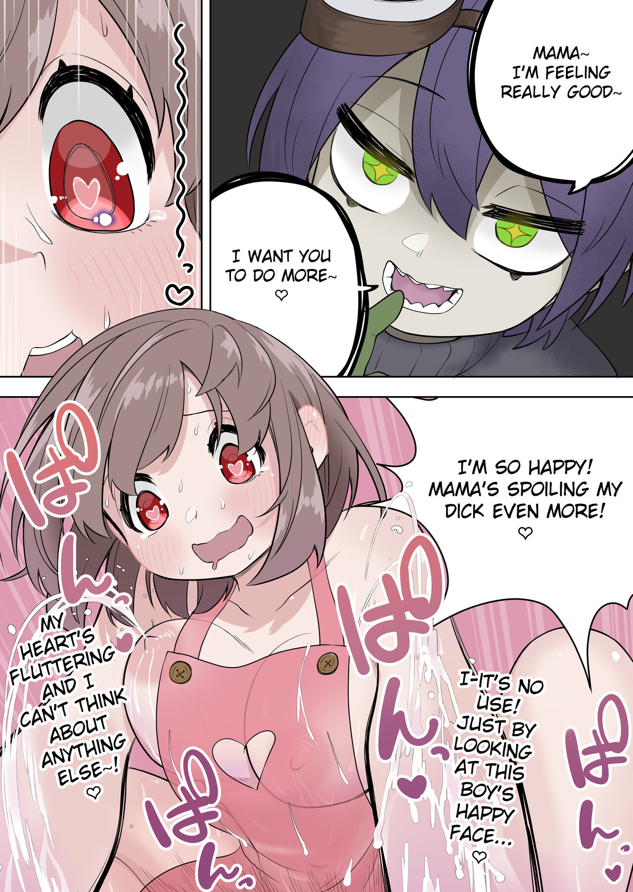 [Zakuro Saihouten (Ahoge Kinoko, Kikkomuhito)] Saikyou Hero TS Mama Ochi ~Bosei ni wa Katenakkata yo~ [English] [Fated Circle] 画像番号 25