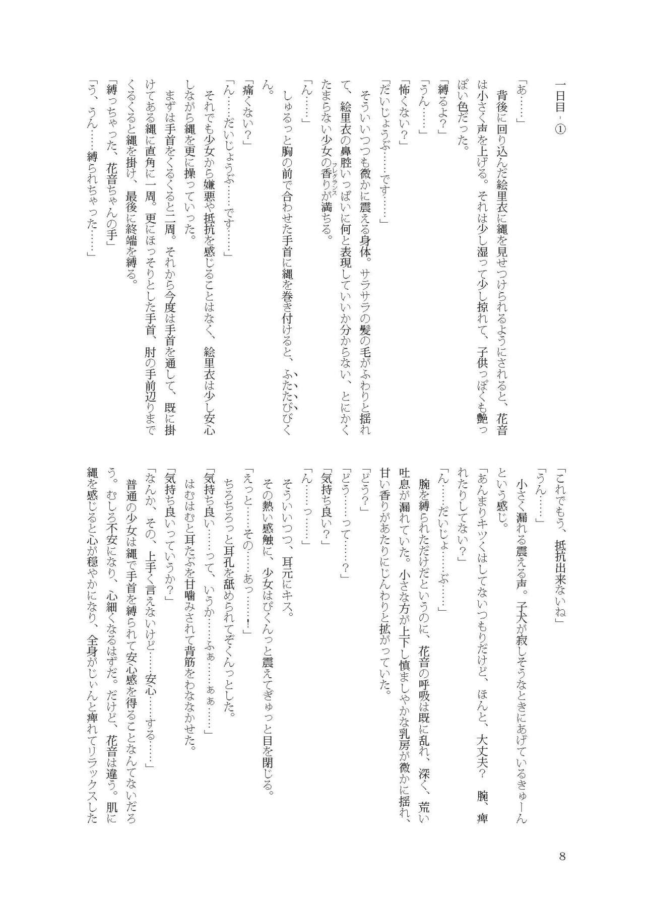 [不可思議] 花音ちゃんと縄遊び～二泊三日編～ image number 8